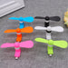 Mini USB Fan – Instant Cooling Handy Fan for Anytime Use (Micro Port) by Your Brand