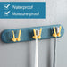 Versatile toothbrush holder with mounting options for easy bathroom organization.