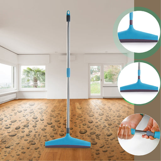 Adjustable Bathroom / Floor Stainless Steel Rod Wiper, Plastic Floor Wiper by Your Brand