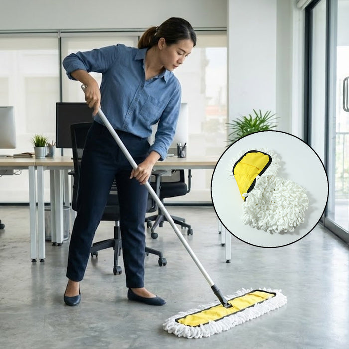 Dust Mop Refill - Replacement Mop Head Only - 50cm X 20cm by Your Brand