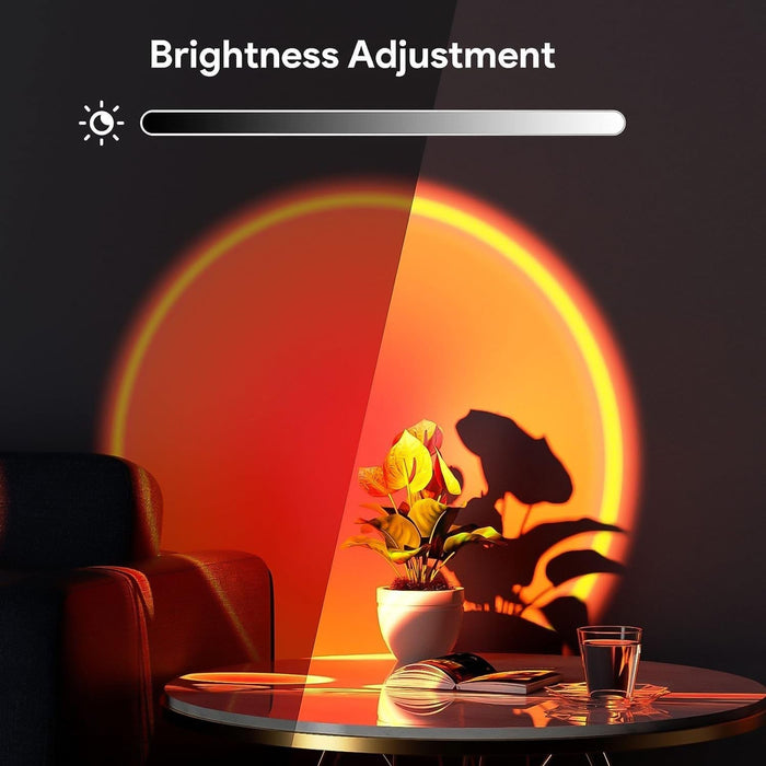 Multi Colors Sunset Lamp, Sunset Projection Lamp LED Night Lights by Your Brand
