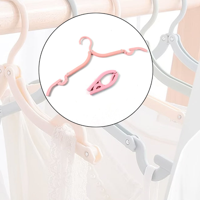 Travel Hangers, Portable Folding Clothes Hangers (1 Pc) by Your Brand