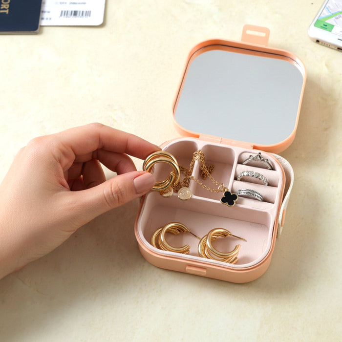 Portable Mini Jewelry Storage Box (1 Pc) by Your Brand