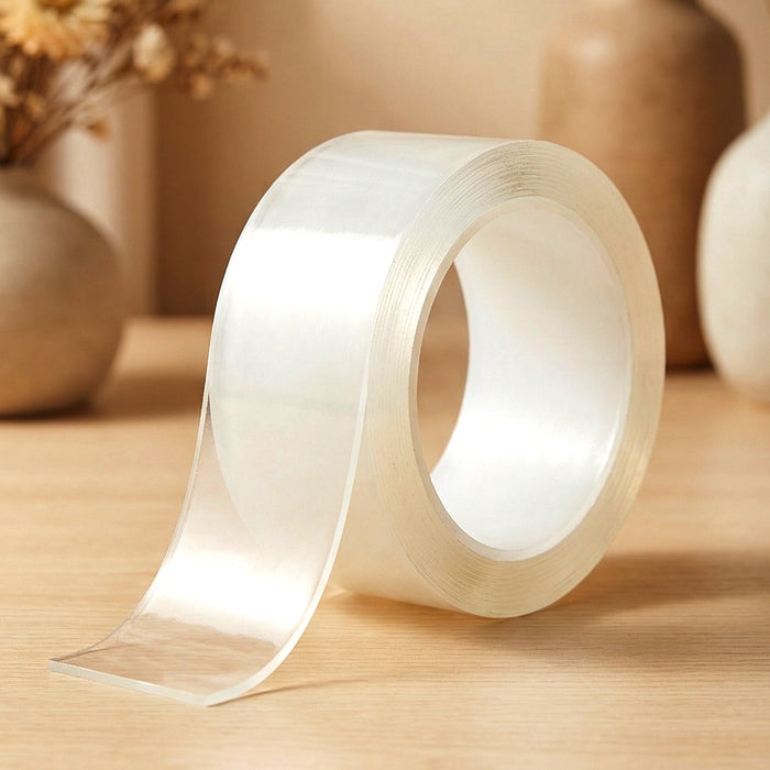 Transparent Nano Magic Double Sided Adhesive Tape (95 × 50 mm, 1 Pc) by Your Brand