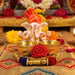 Decorative Lord Ganesha Pooja Thali Set (1 Pc) by Your Brand