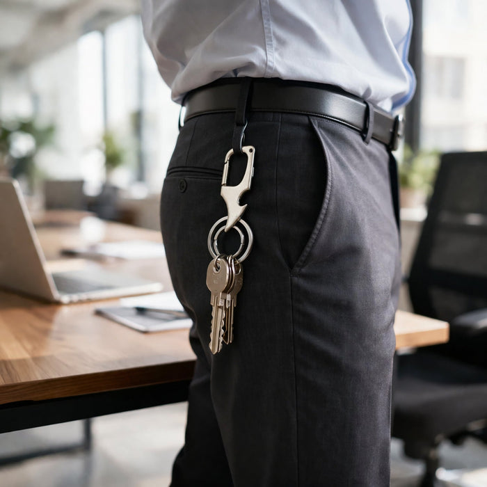 strong keychain holder clip
