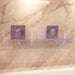 Wall-Mounted Transparent Soap Dish Holder Set by Your Brand