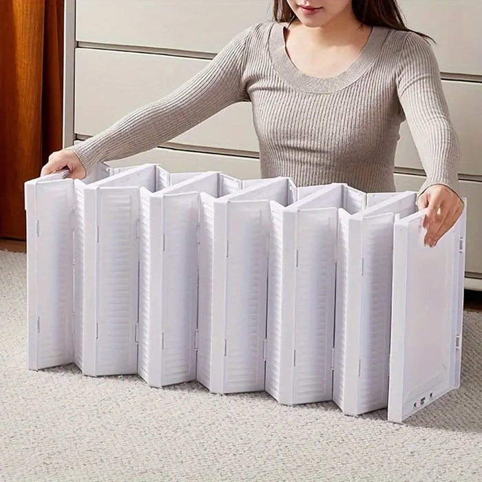 5-Layer Stackable Utility Cart – Foldable Storage Organizer for Clothes & Home (1 Pc)