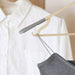 PP Cloth Hanger Set of 1 with Zinc Plated Steel Hook (1 Pc) by Your Brand