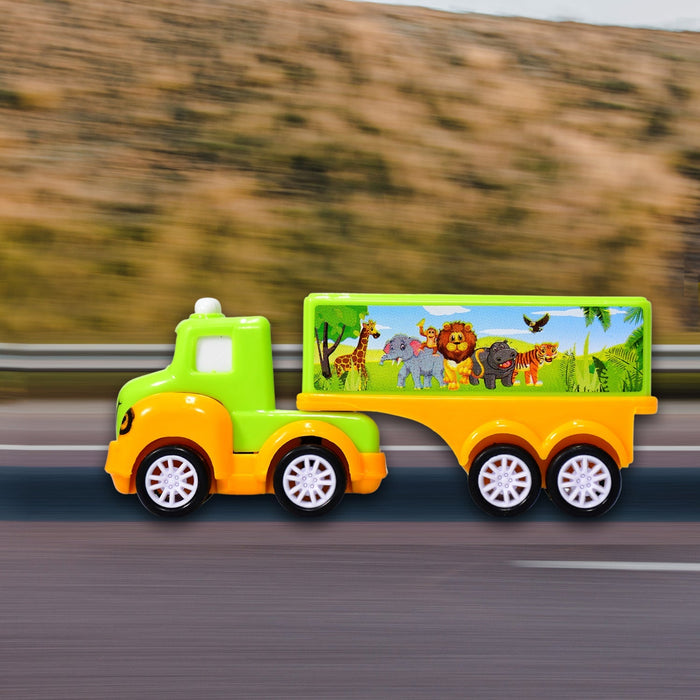 Small Green and yellow Toy Truck. by Your Brand