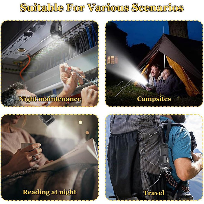 Small LED Torch, 5 Lighting Modes (1 Pc) by Your Brand