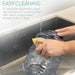 Durable plastic pet food dispenser for cats and dogs – easy to fill and clean