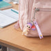 Cute Doll & Cupcake Keychain with Rainbow Strap (1 Pc) by Your Brand