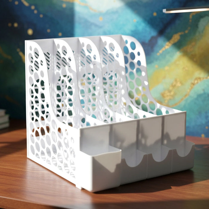 Multipurpose Desk Organizer File Holder (1 Pc) by Your Brand