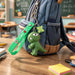 Cute Dinosaur Cartoon Keychain with Silicone Strap (1 Pc) by Your Brand