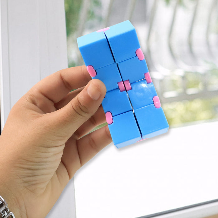 Infinity Cube Fidget Toy Stress Relief Hand Puzzle for Kids & Adults 1 Pc by Your Brand