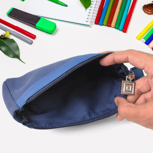 Multipurpose Big Makeup Pouch, Stationery Bag (1 Pc) by Your Brand