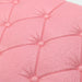 Peel-and-stick pink wallpaper with a 3D geometric pattern