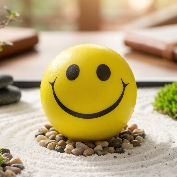 Soft Foam Smiley Toy Ball (1 Pc) by Your Brand