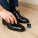 Instant Shoe Shine Sponge with Liquid Polish (1 Pc) by Your Brand
