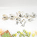 Tickles Tea toy Set | Coffee Kitchen Plastic Set (14 Pcs / Mix Size & Design) by Your Brand