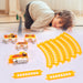 Battery-operated toy train set