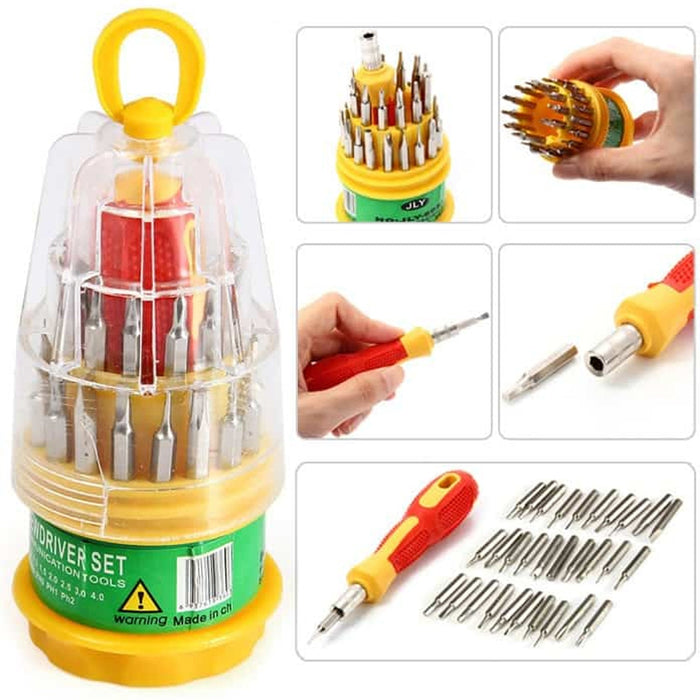 Magnetic 31 in 1 Repairing ScrewDriver Tool Set Kit by Your Brand