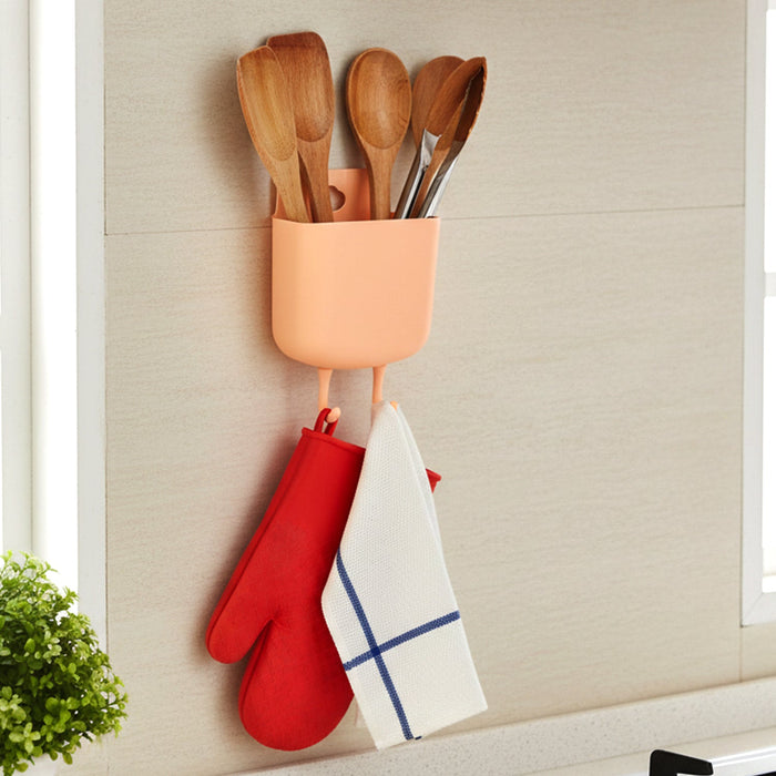 Multi-Purpose Plastic Wall Mounted Mobile Charging Holder (1 Pc) by Your Brand