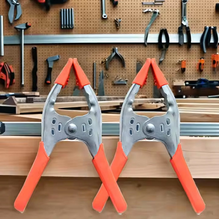 6 Inch Spring Clamps, Heavy Duty Spring Metal Spring Clamps (1 Pc) by Your Brand