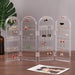 Foldable acrylic earring organizer 4 doors hanging jewellery India