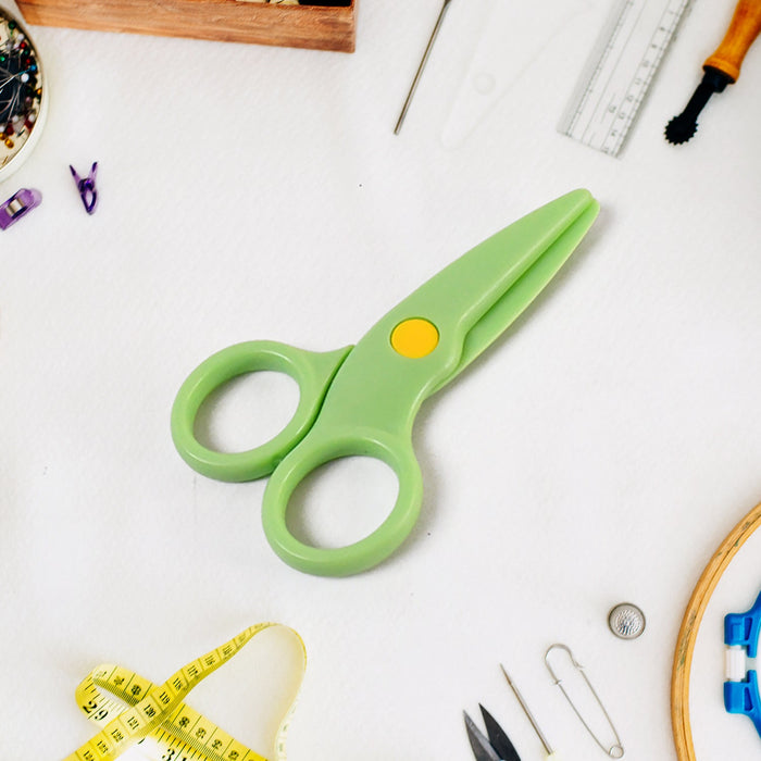 Plastic Safety Scissor, Pre-school Training Scissors (1 Pc) by Your Brand