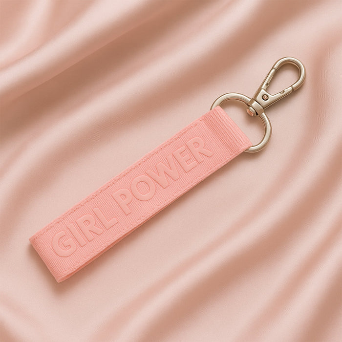 Fabric Ribbon Keychain (1 Pc, Mix Color) by Your Brand