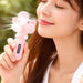 Hand Press Mini Portable Cartoon Fan Toy (1 PC, Mix Color & Design) by Your Brand