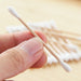 Eco-friendly swabs with wooden sticks
