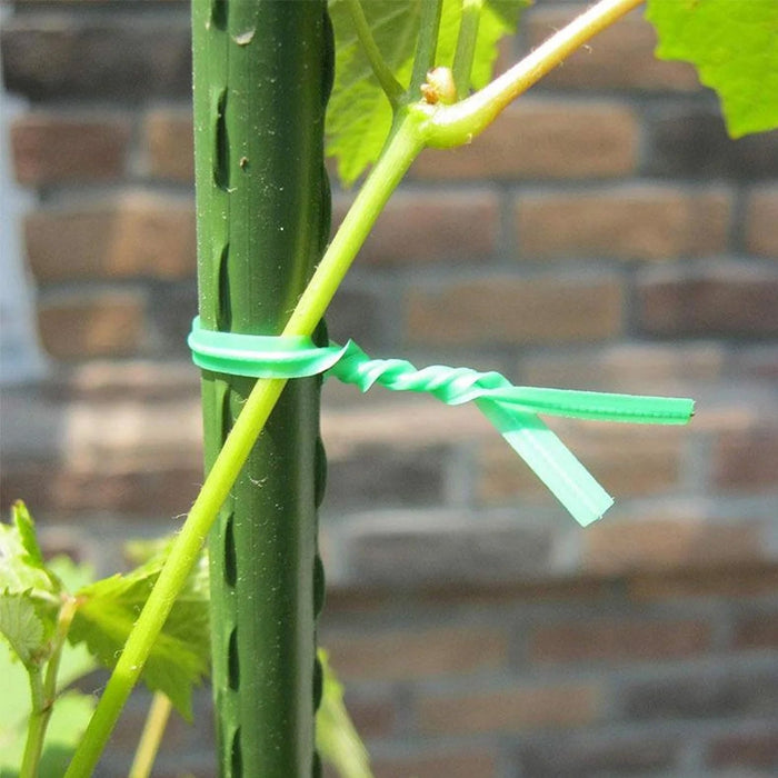 Reusable Green Twist Tie Roll (50 Meter Length) by Your Brand