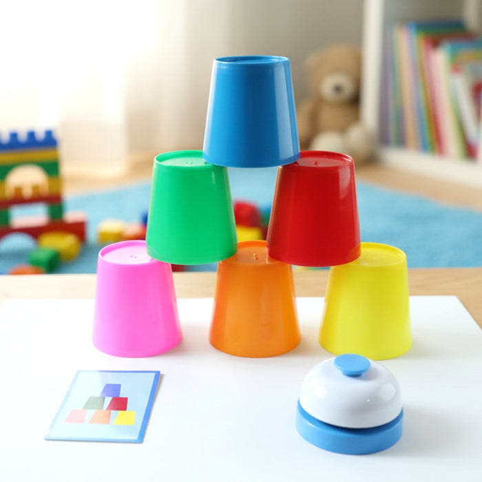 Cup Stacking Battle Challenge Game Set (1 Set) by Your Brand