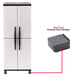 Set of 4 multipurpose stands for heavy-duty use with furniture and appliances.