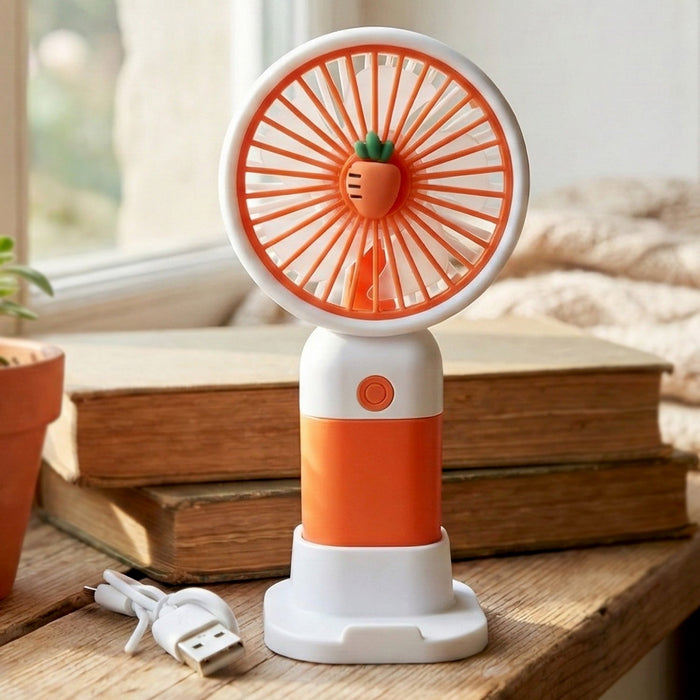 Rechargeable Mini Handheld Fan (1 Pc) by Your Brand