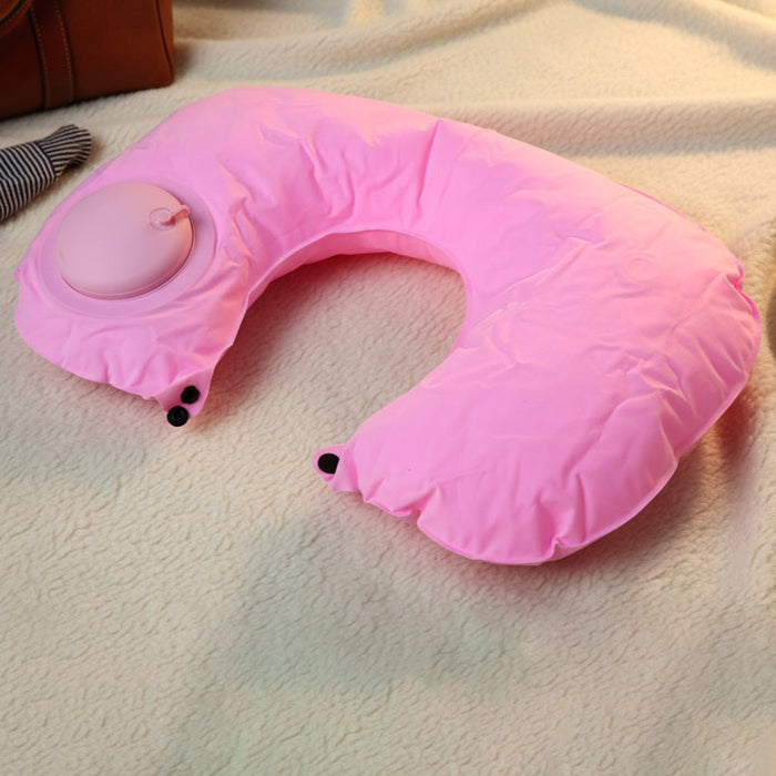 Inflatable Travel Neck Pillow (1 Pc) by Your Brand