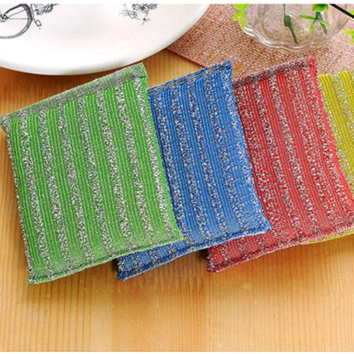 Scratch Proof Kitchen Utensil Scrubber Pad (Pack of 12) by Your Brand