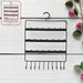 Hanging jewellery rack organizer full view India