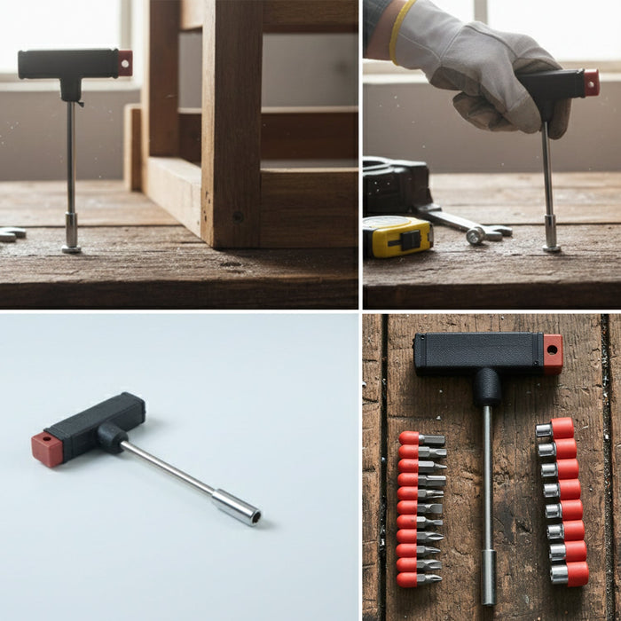 T Handle Screwdriver Tool Kit Set (1 Set) by Your Brand