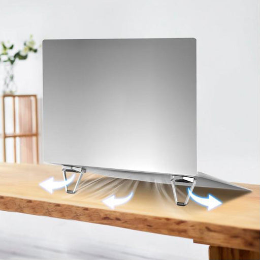 Mini Metal Folding Portable Stand Compatible with Every Laptop, Keyboard by Your Brand
