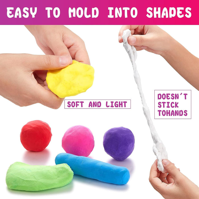 Kids 12 Color Antibacterial Super Clay Set for Creative Play (1 Set) by Your Brand