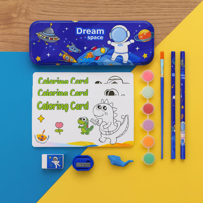 Space Theme Kids Stationery Gift (1 Set) by Your Brand
