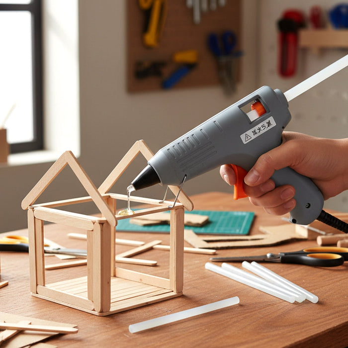 Heavy Duty Hot Melt Glue Sticks (10 Pc, 29 Cm) by Your Brand