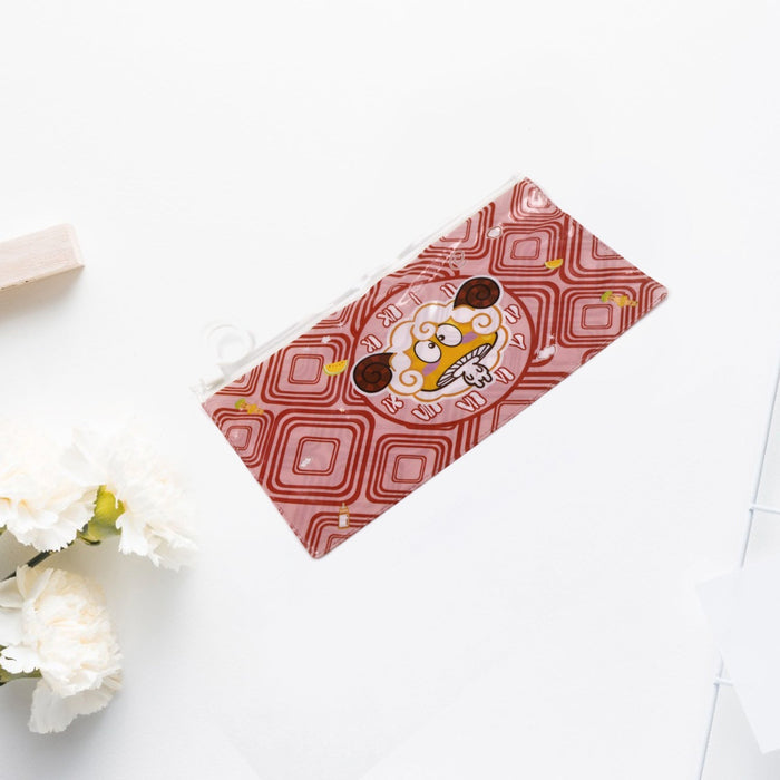 20 Pc Red Printed Pouch For Carrying Stationary Stuffs And All By The Students. by Your Brand