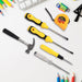 6 in 1 Hand Tool Kit Repair Home Screwdrivers Tool Kit with Tools Including Daily by Your Brand
