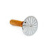 Durable stainless steel paubhaji masher for household kitchen use.