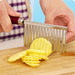 Stainless Steel Crinkle Cutter Knife for Salad - key feature close-up